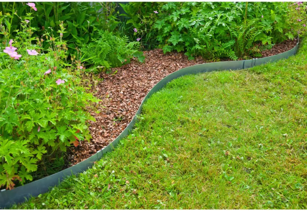 Nature Borderrand Grijs - 3 Stuks Verzinkt Staal - afbeelding 2 van 6