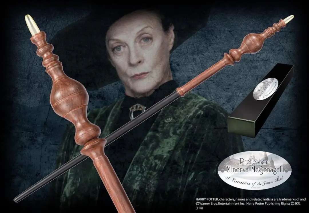 Harry Potter Toverstok Professor Minerva McGonagall - Zwart/Bruin