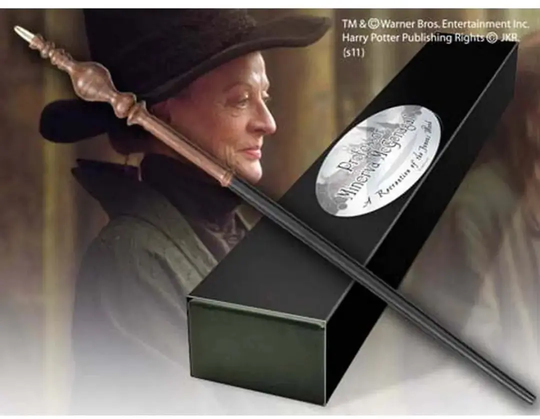 Harry Potter Toverstok Professor Minerva McGonagall - Zwart/Bruin