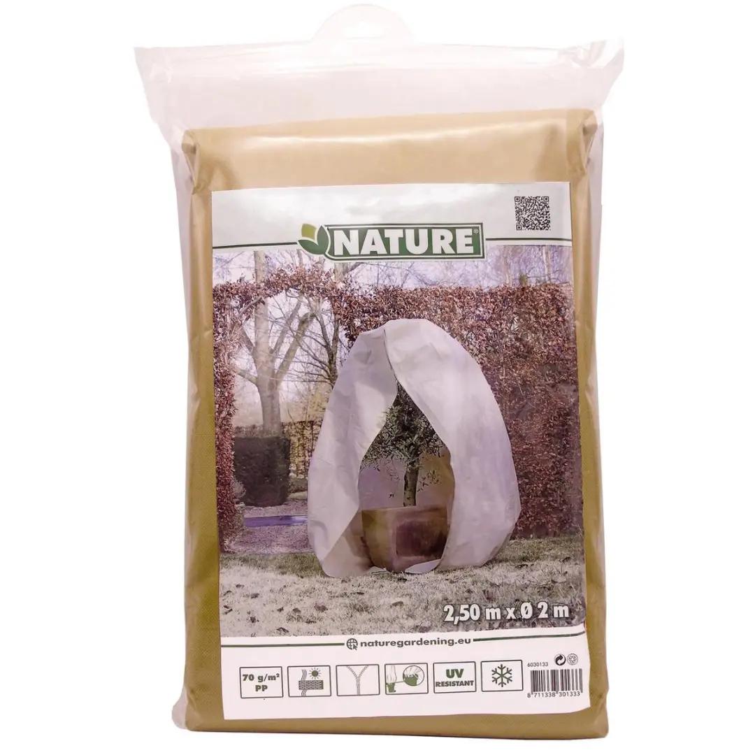 Nature Winterhoes 250xØ200cm - Beige - afbeelding 5 van 6