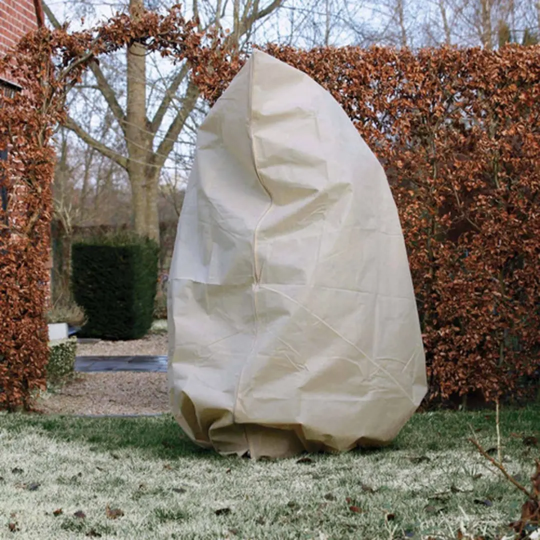 Nature Winterhoes 250xØ200cm - Beige - afbeelding 6 van 6