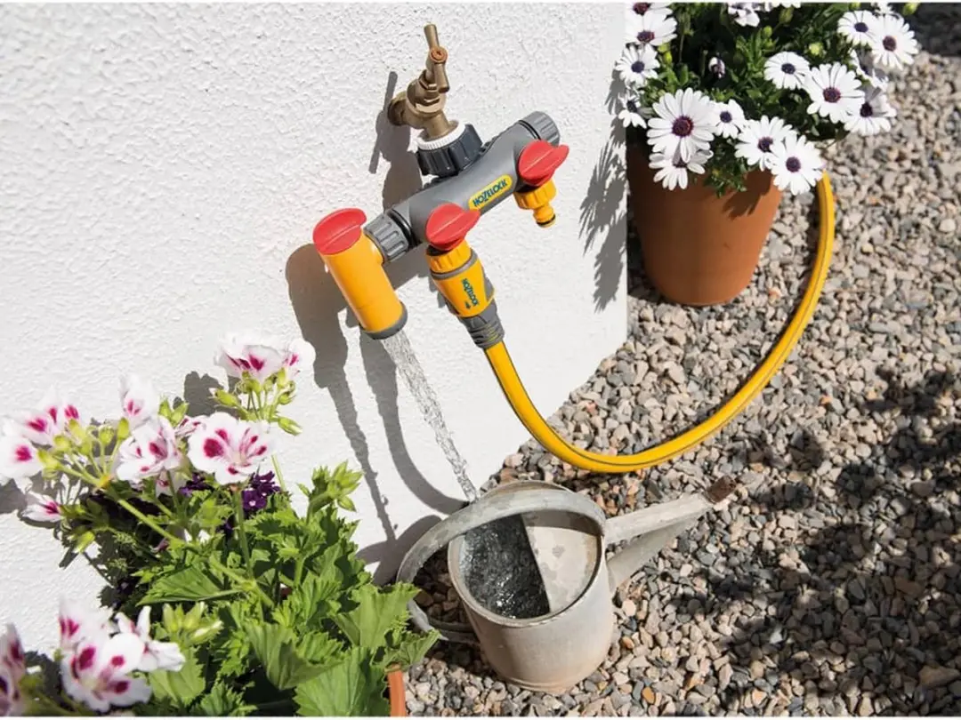 Hozelock Flow Max Waterverdeler 21mm - 3 Uitgangen - afbeelding 4 van 4