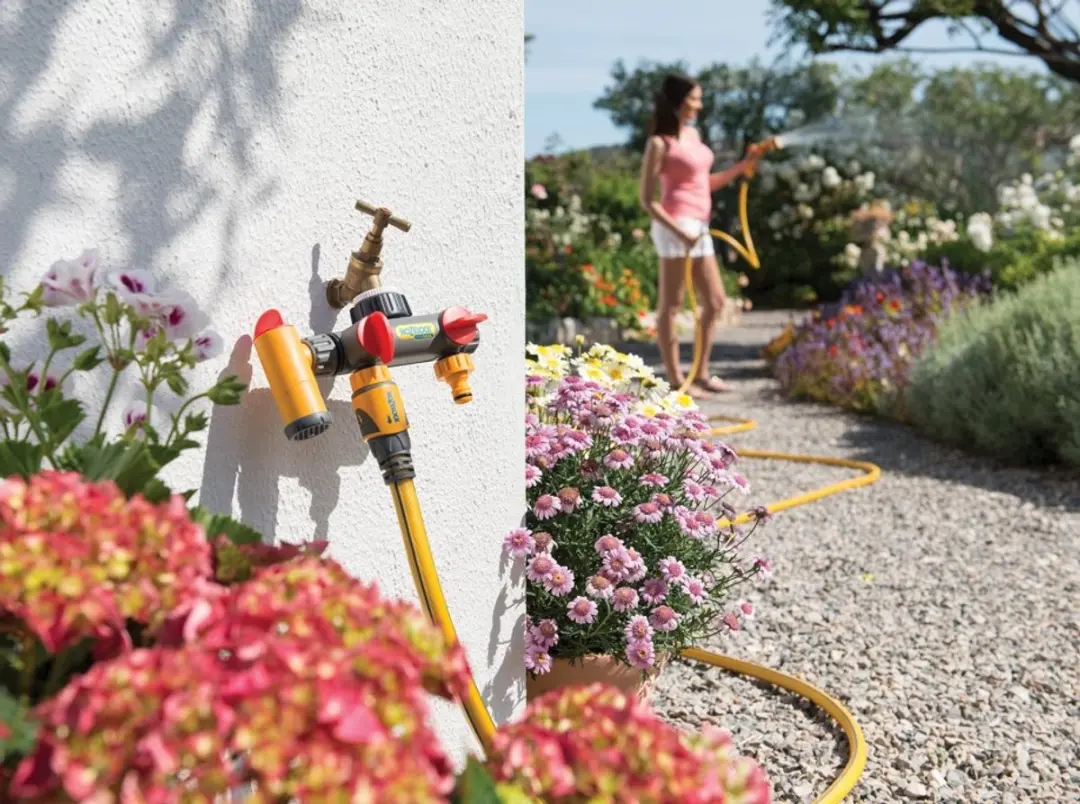 Hozelock Flow Max Waterverdeler 21mm - 3 Uitgangen - afbeelding 2 van 4