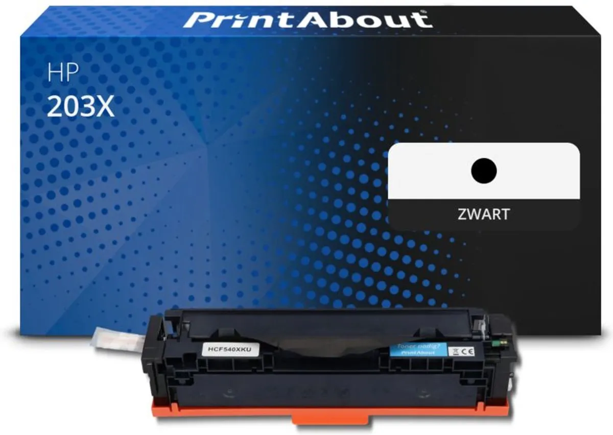 PrintAbout Toner CF540X Zwart - 3.500 pagina's
