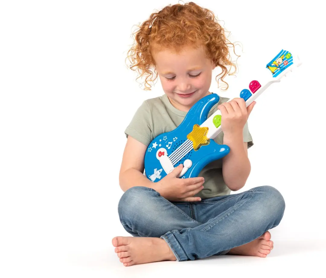 Clementoni Bumba Mijn Eerste Gitaar - Blauw/Wit - afbeelding 3 van 6