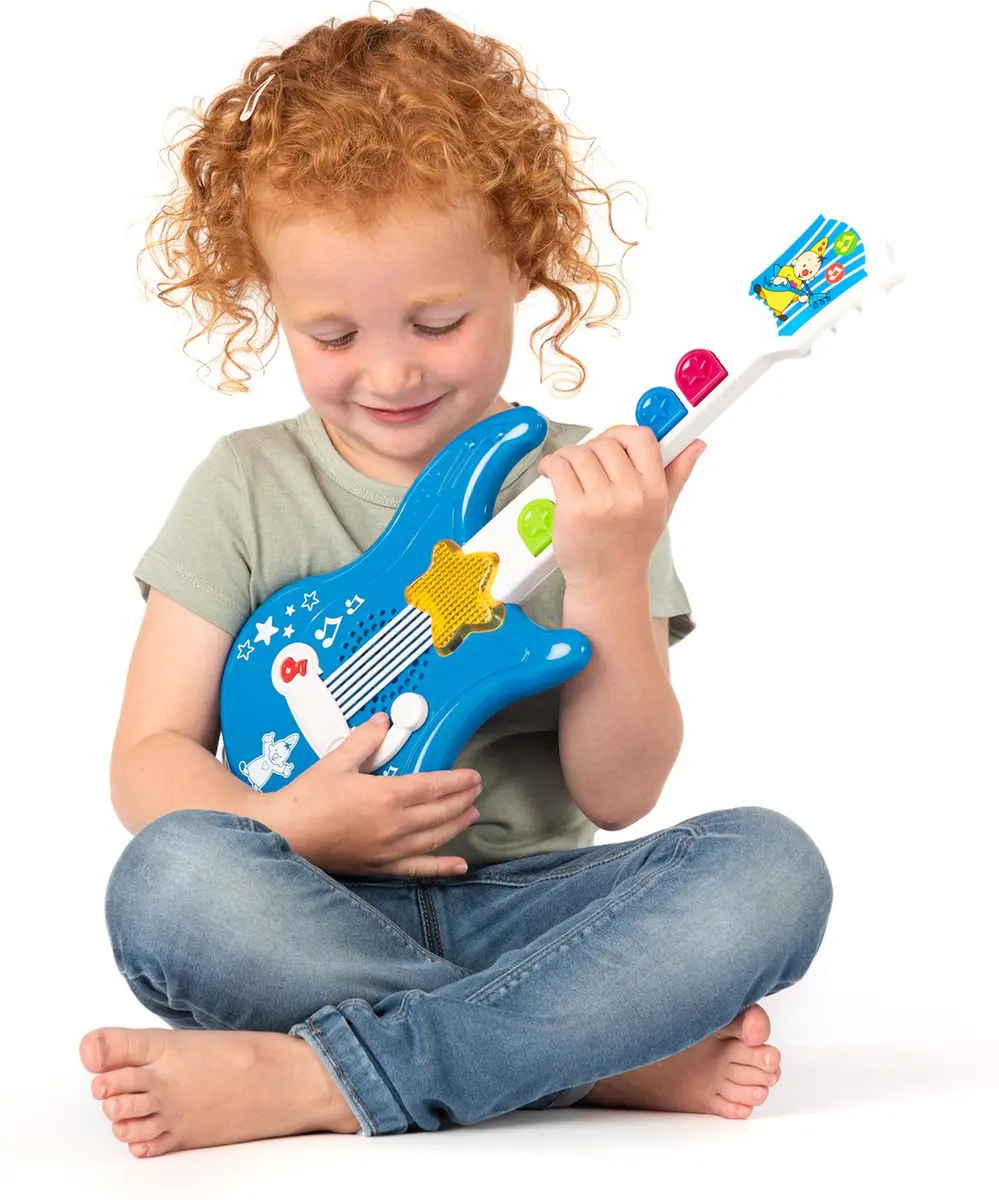 Clementoni Bumba Mijn Eerste Gitaar - Blauw/Wit - afbeelding 4 van 6