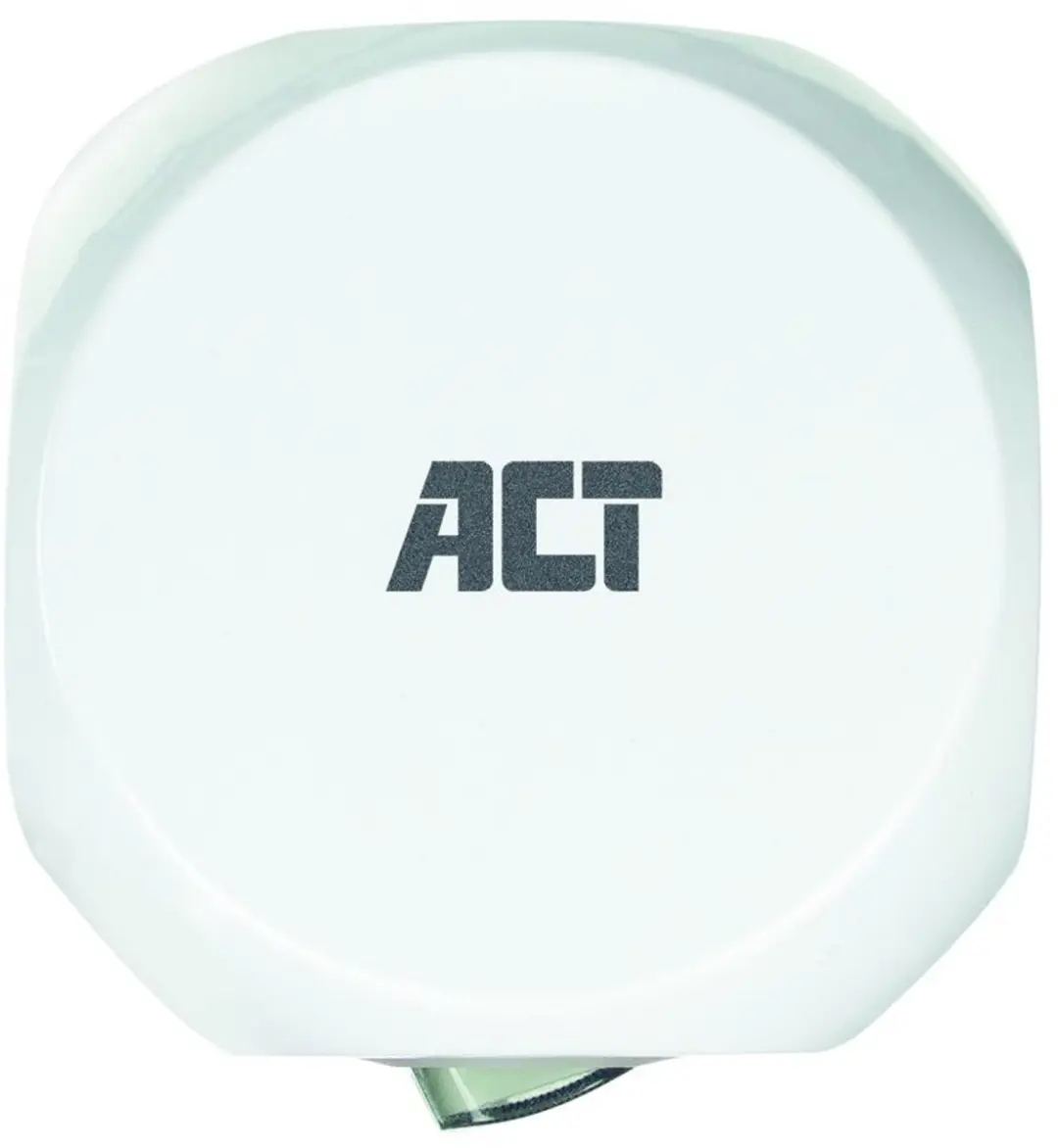 ACT Vierkante stekkerdoos AC2405 - 3x F-stopcontacten 3x USB-A - 3680W - Wit - afbeelding 6 van 6