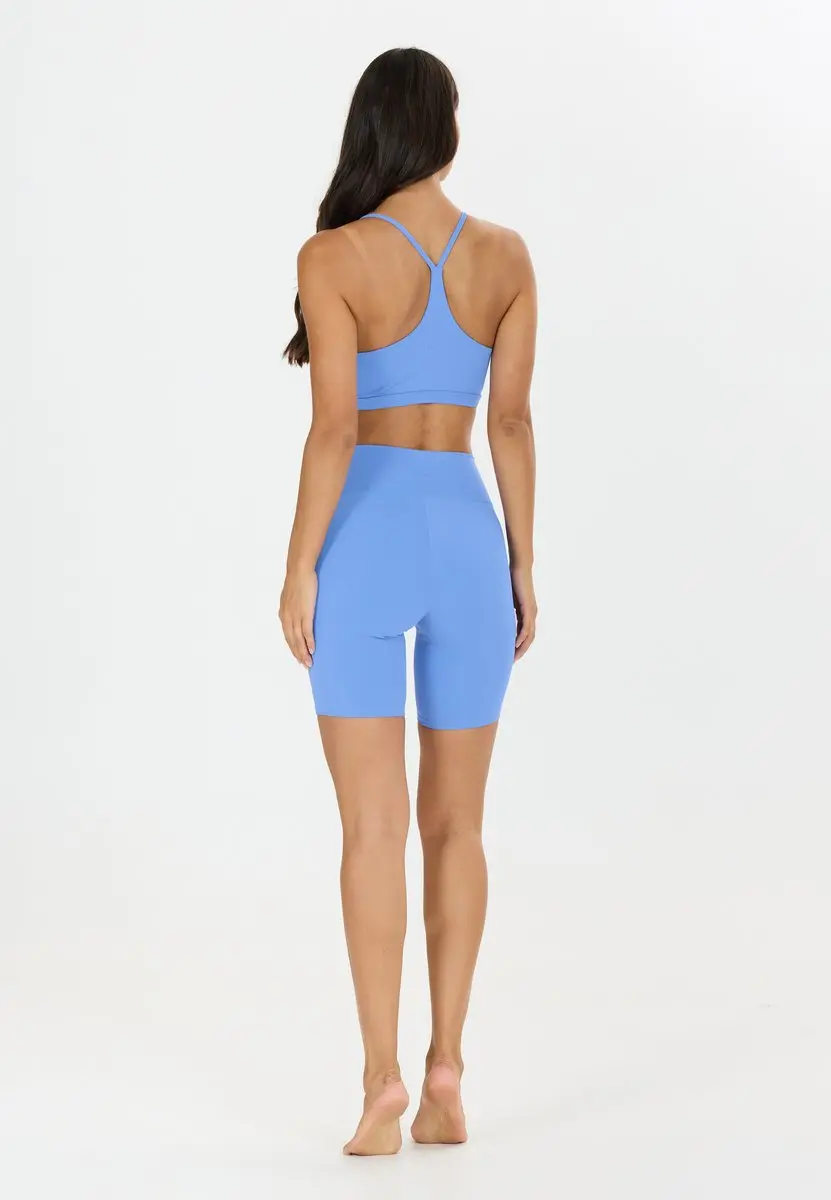 Athlecia Blossom W Short Tights EA261522-2300 - Blauw - afbeelding 6 van 6