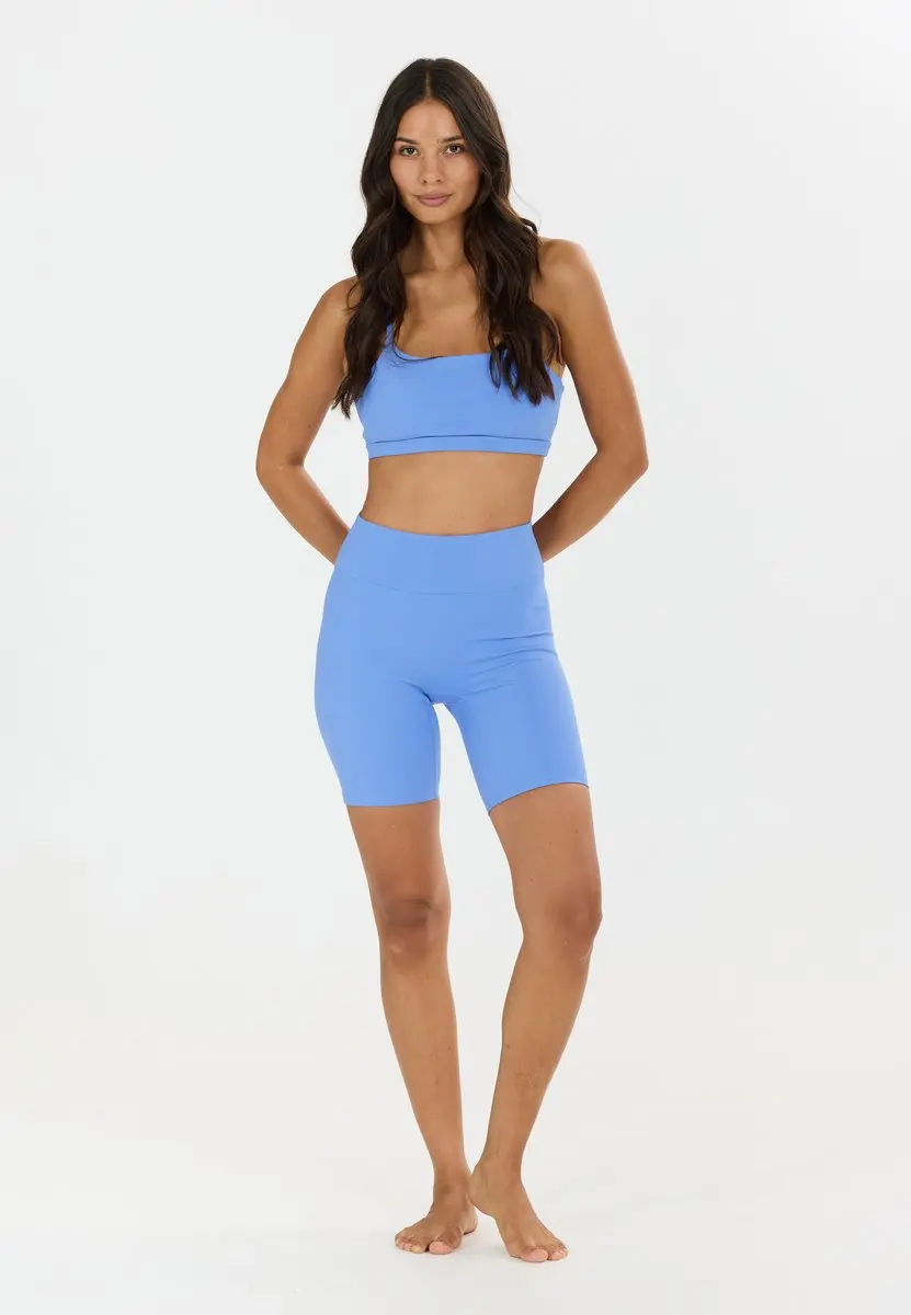 Athlecia Blossom W Short Tights EA261522-2300 - Blauw - afbeelding 3 van 6