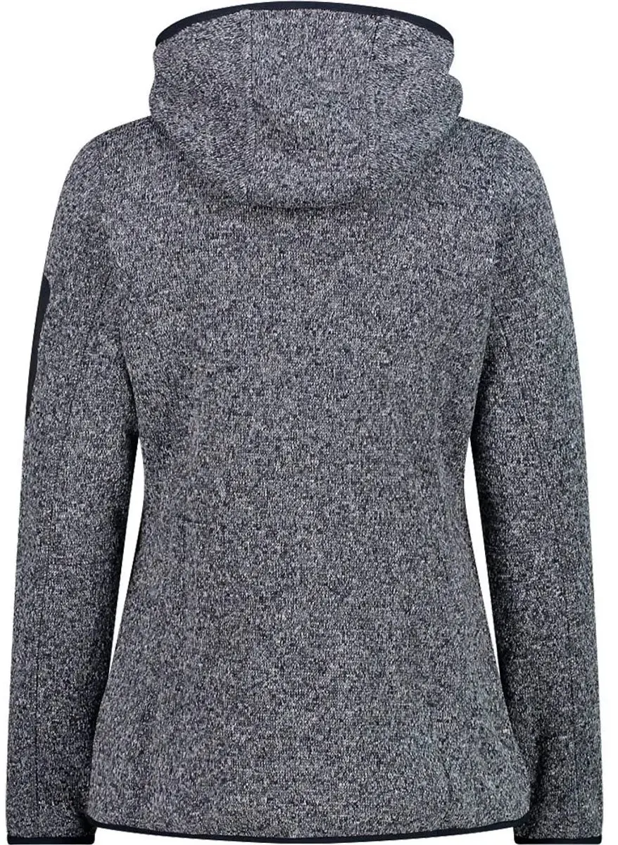 CMP Fleece Met Kap - Grijs L - afbeelding 2 van 3