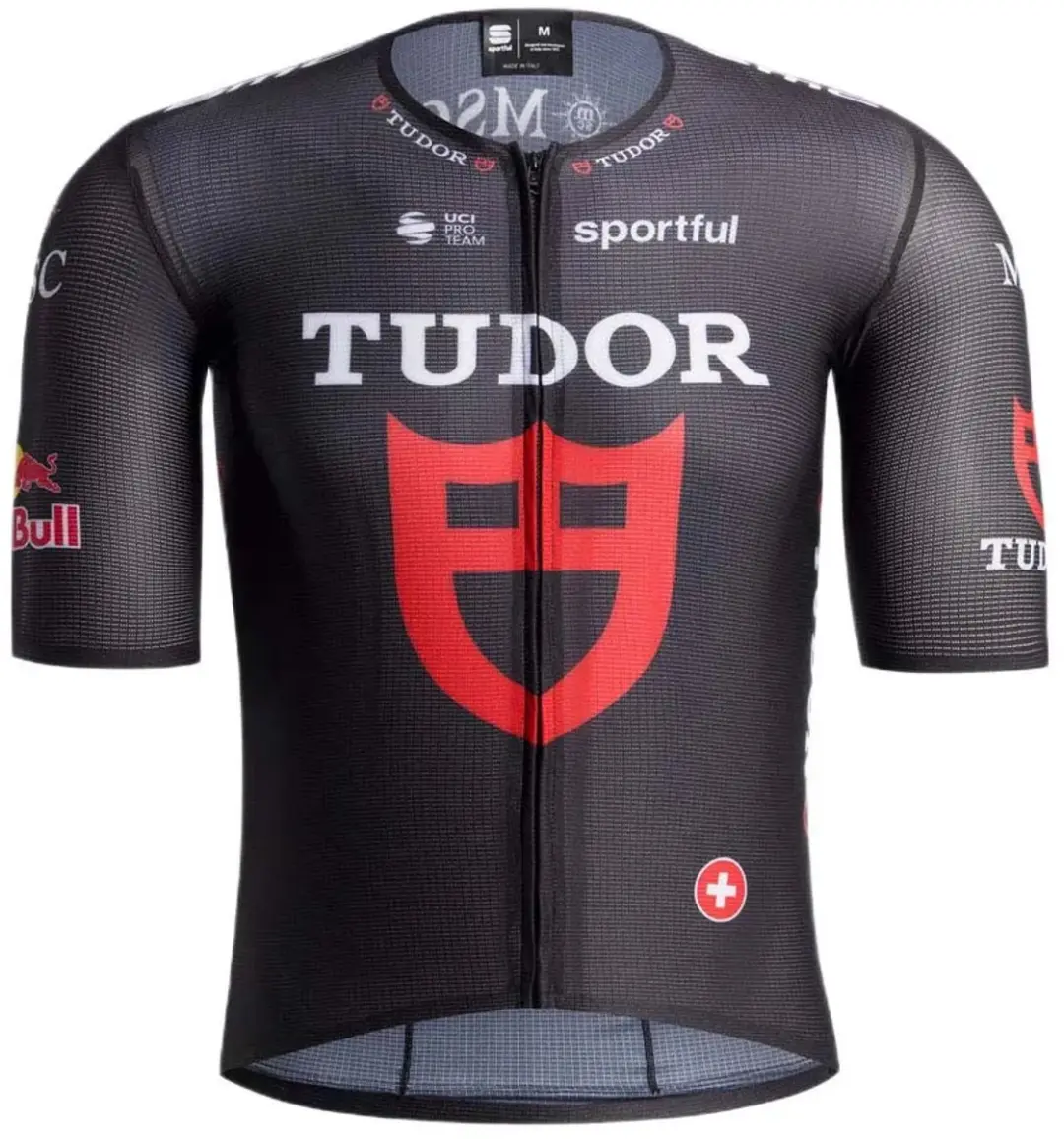 Sportful Tudor Light 2 Korte Mouw Wielertrui Zwart L Man