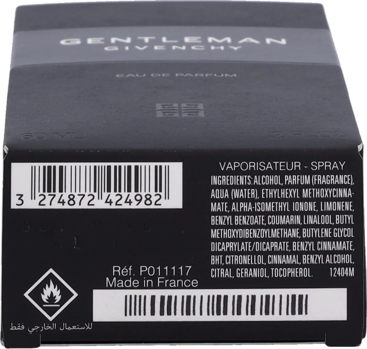 Givenchy Gentleman 60 ml Eau de Parfum - Herenparfum