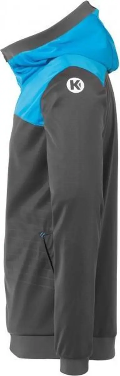 Kempa Emotion 2.0 Jas - Antraciet/Kempa Blauw XL