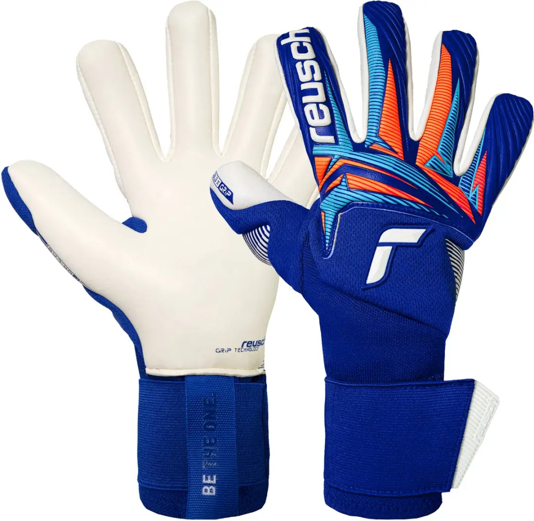 Reusch Attrakt Gold X NC Gravity Sharp Blue Keepershandschoenen