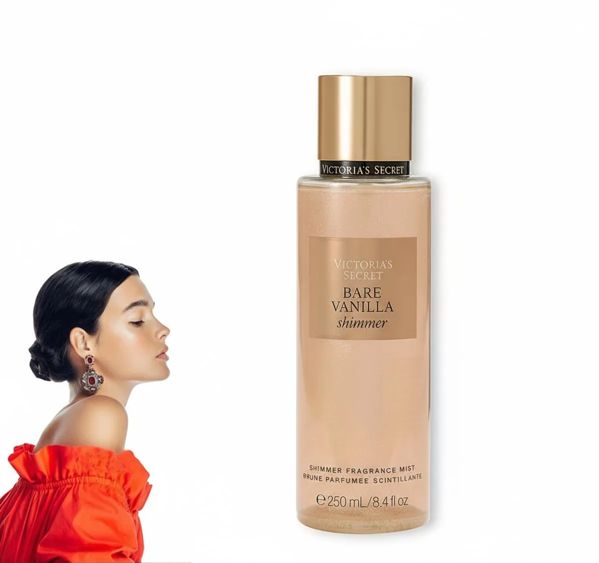 Victoria's Secret Bare Vanilla Shimmer Geurspray 250ml