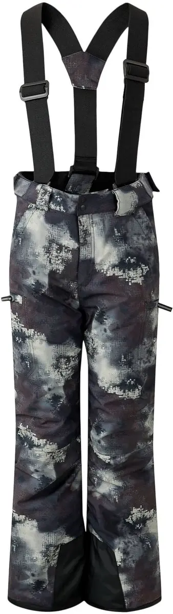 Dare 2b Pow Pant II Salopette - Kinderen 104 - Zwart - afbeelding 3 van 6