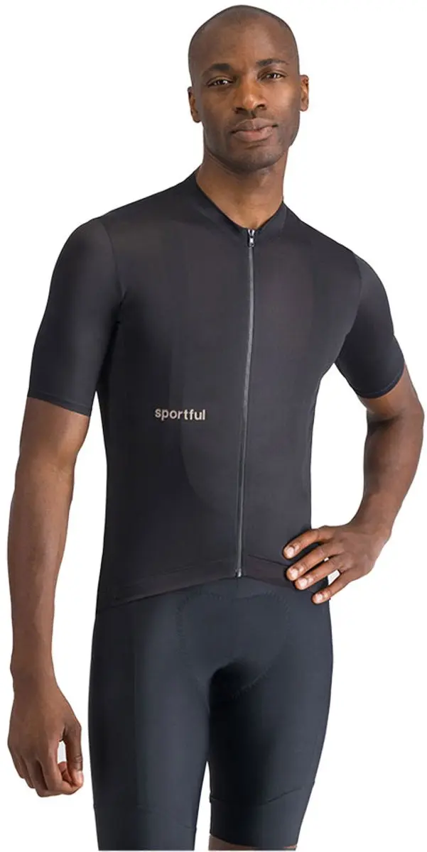 Sportful Classic fietsshirt korte mouwen BLACK