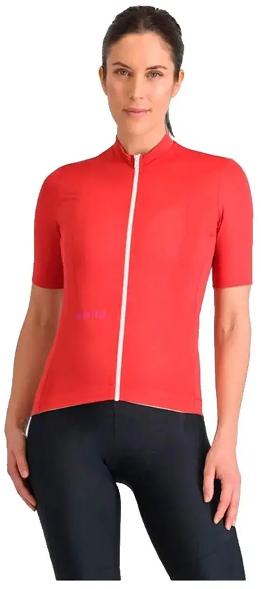 Sportful Classic Korte Mouw Wielertrui Oranje M Vrouw