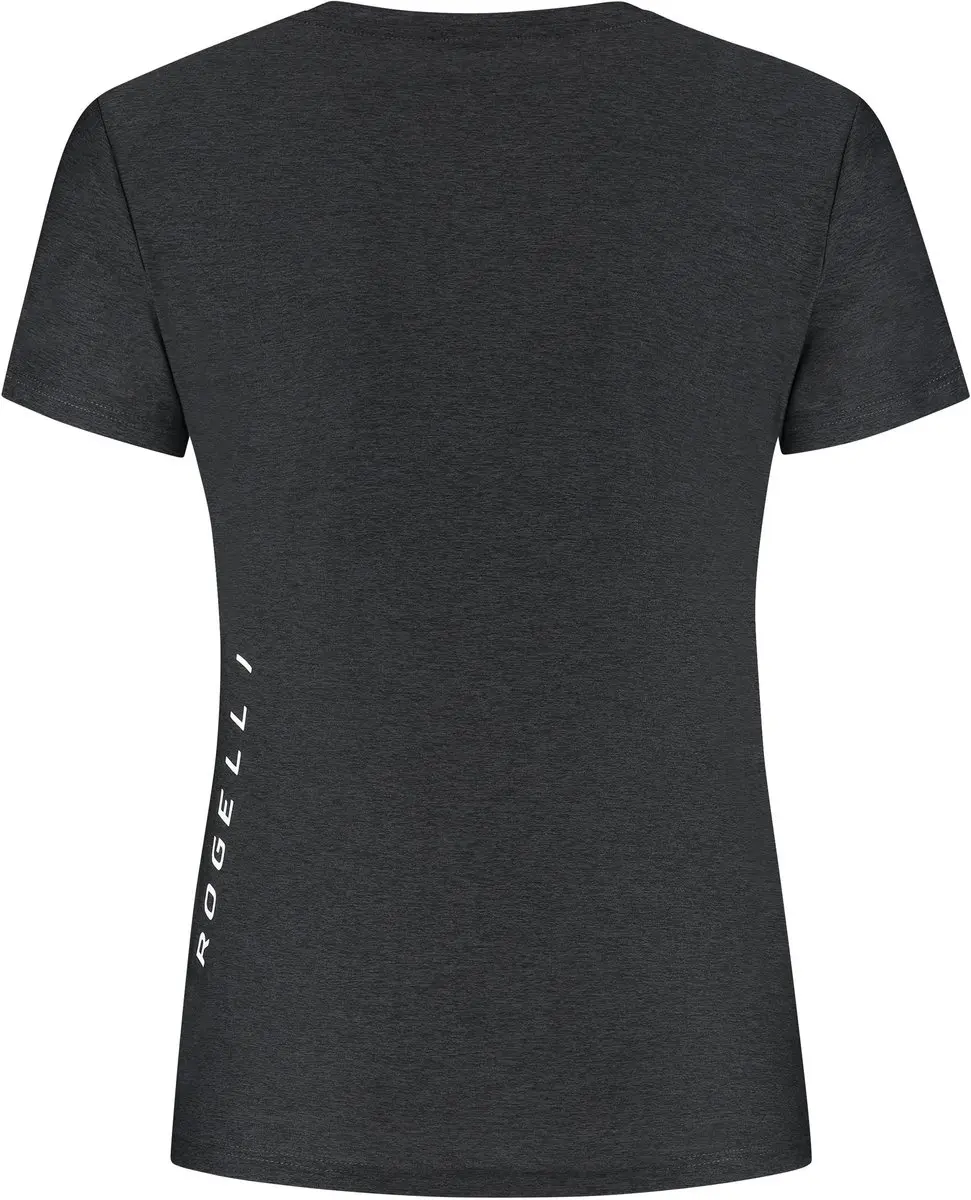 Rogelli Essential Dames Hardloopshirt M - Zwart - afbeelding 3 van 6