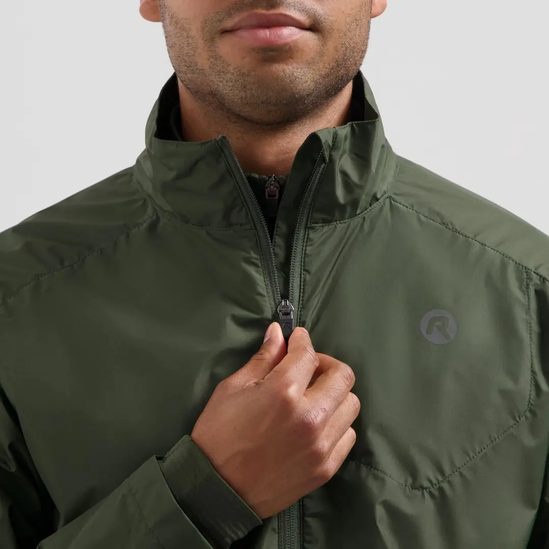 Rogelli Essential Heren Hardloopjack - Winddicht - XL - Groen