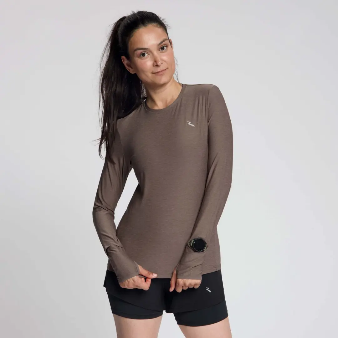 Rogelli Essential Dames Hardloopshirt Lange Mouw