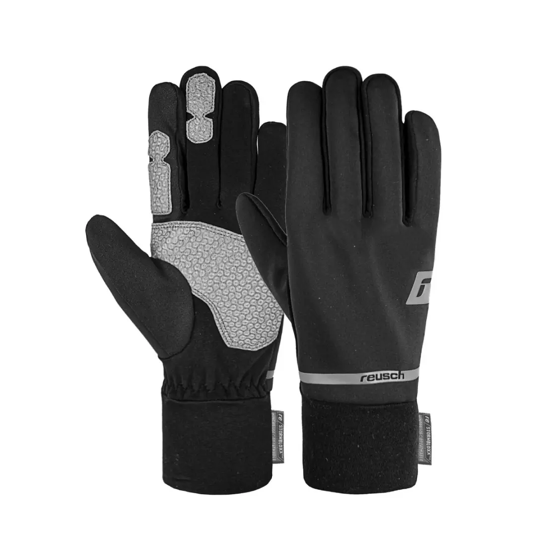 Reusch Hike & Ride Stormbloxx Touch-Tec Skihandschoenen - 10,5 - Zwart/Zilver