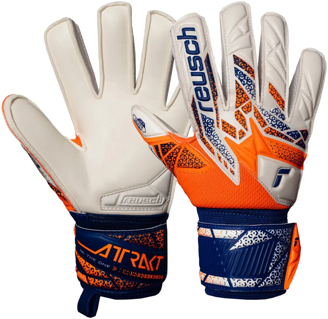 Reusch Attrakt Silver Junior Energize Keepershandschoenen Kinderen