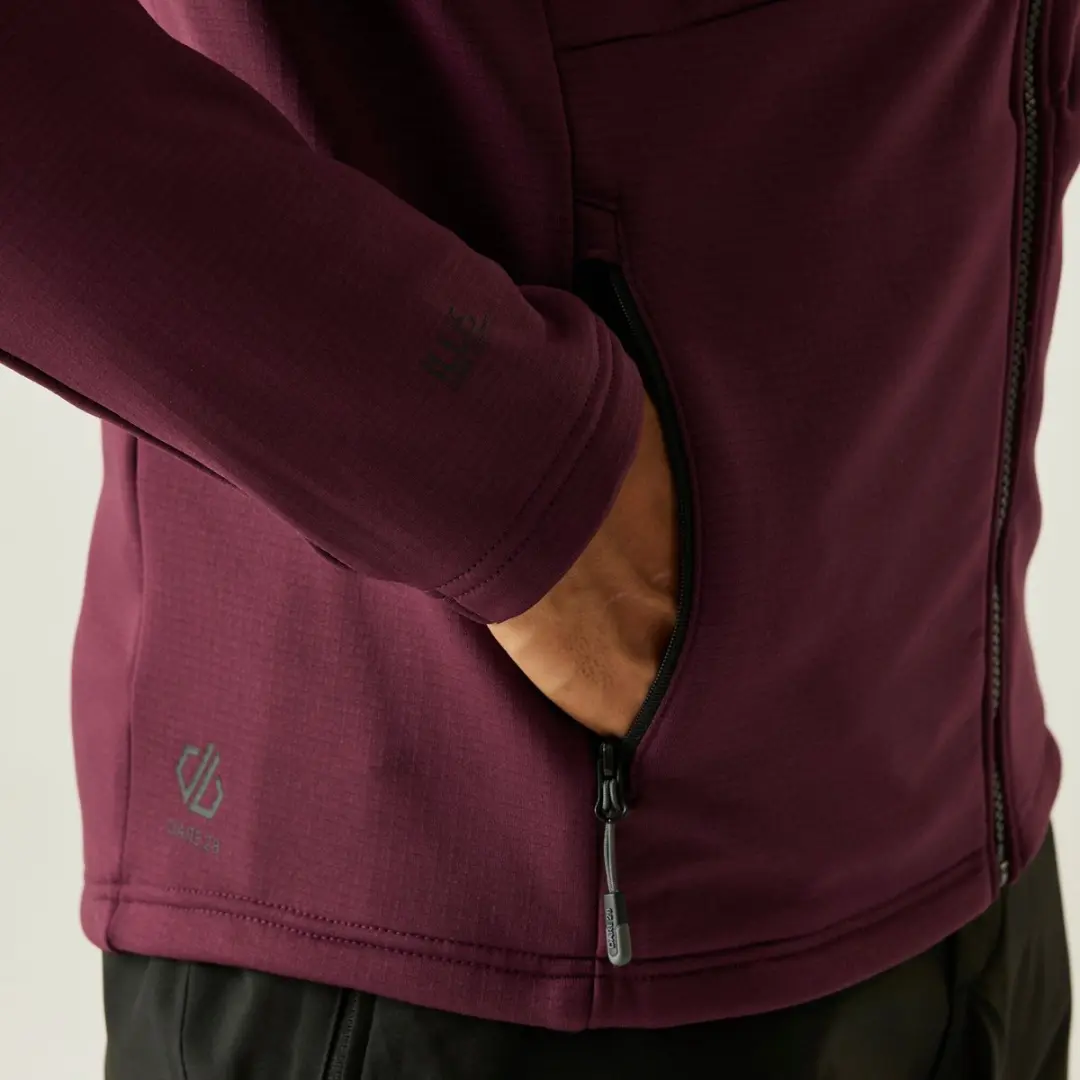 Dare 2b Substratum IV Core Stretch Middenlaag - Purper - afbeelding 6 van 6