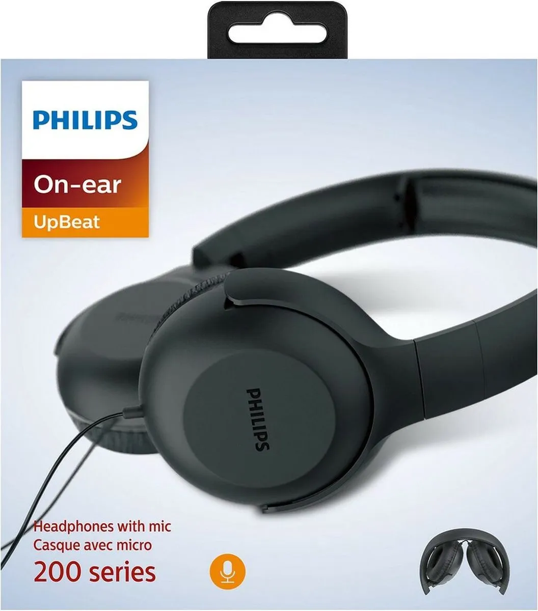 Philips TAUH201 On-Ear Koptelefoon - Zwart - afbeelding 6 van 6