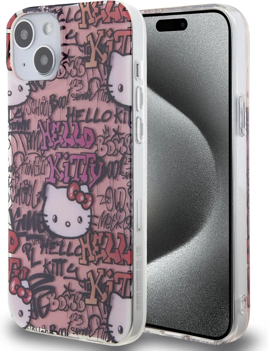 Hello Kitty iPhone 15 Plus TPU Hoes