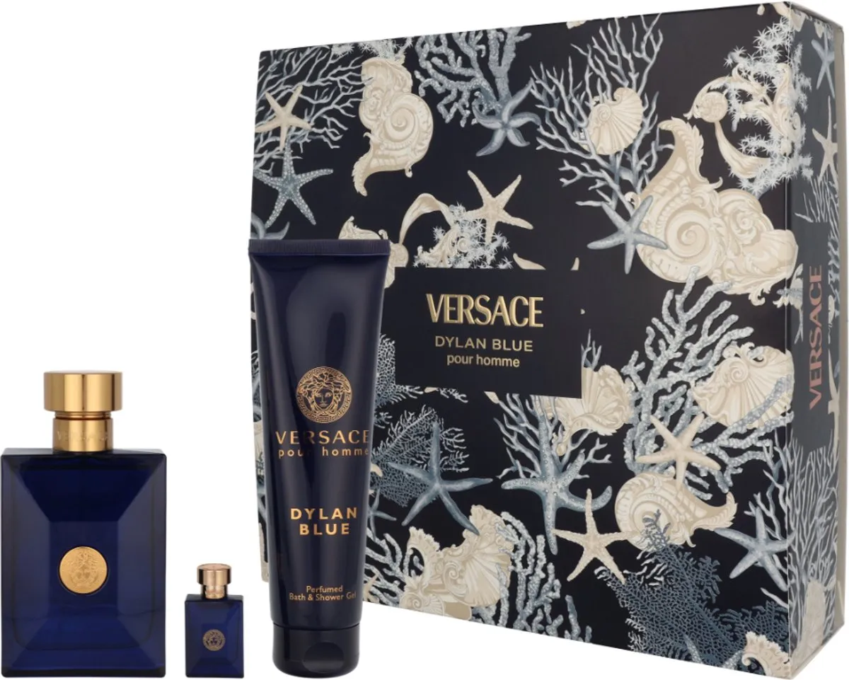 Versace Dylan Blue Geurset - 255ml (3x)