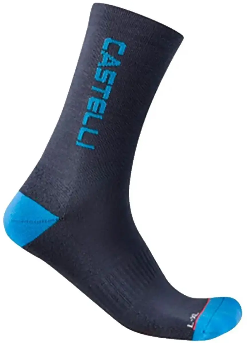 Castelli Sweetspot 20 Thermal Sokken Blauw EU 44-47