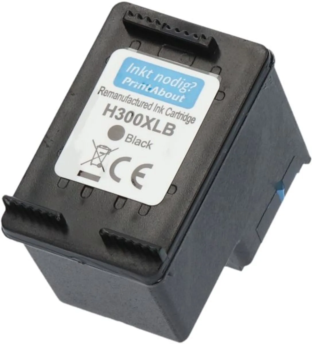 PrintAbout Inktcartridge CC641EE Zwart - 23.5ml - o.a. HP OfficeJet/Envy