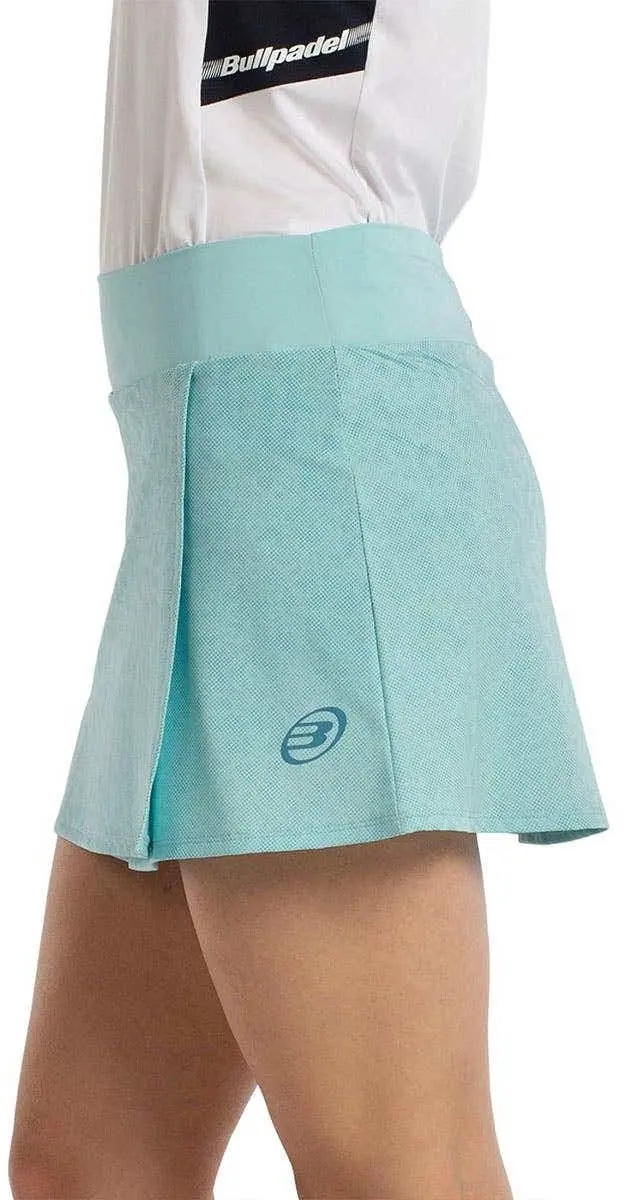 Bullpadel Bauza 072 Falda - S - Blue Aqua - afbeelding 2 van 4