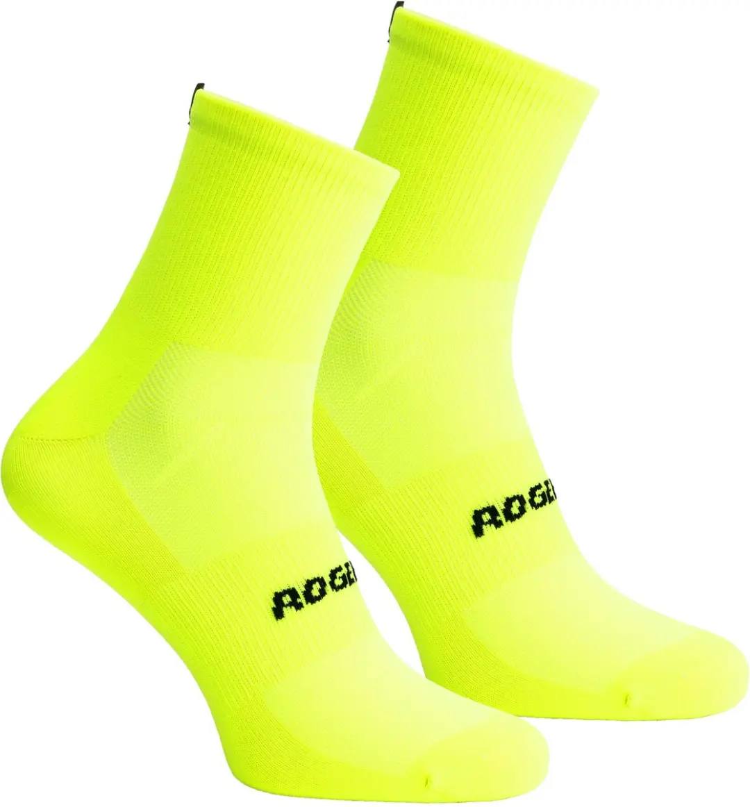 Rogelli Essential Fietssokken 2 Paar - Fluor - afbeelding 6 van 6