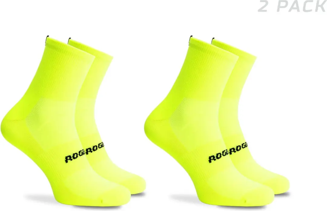 Rogelli Essential Dames en Heren 2 pack Fietssokken