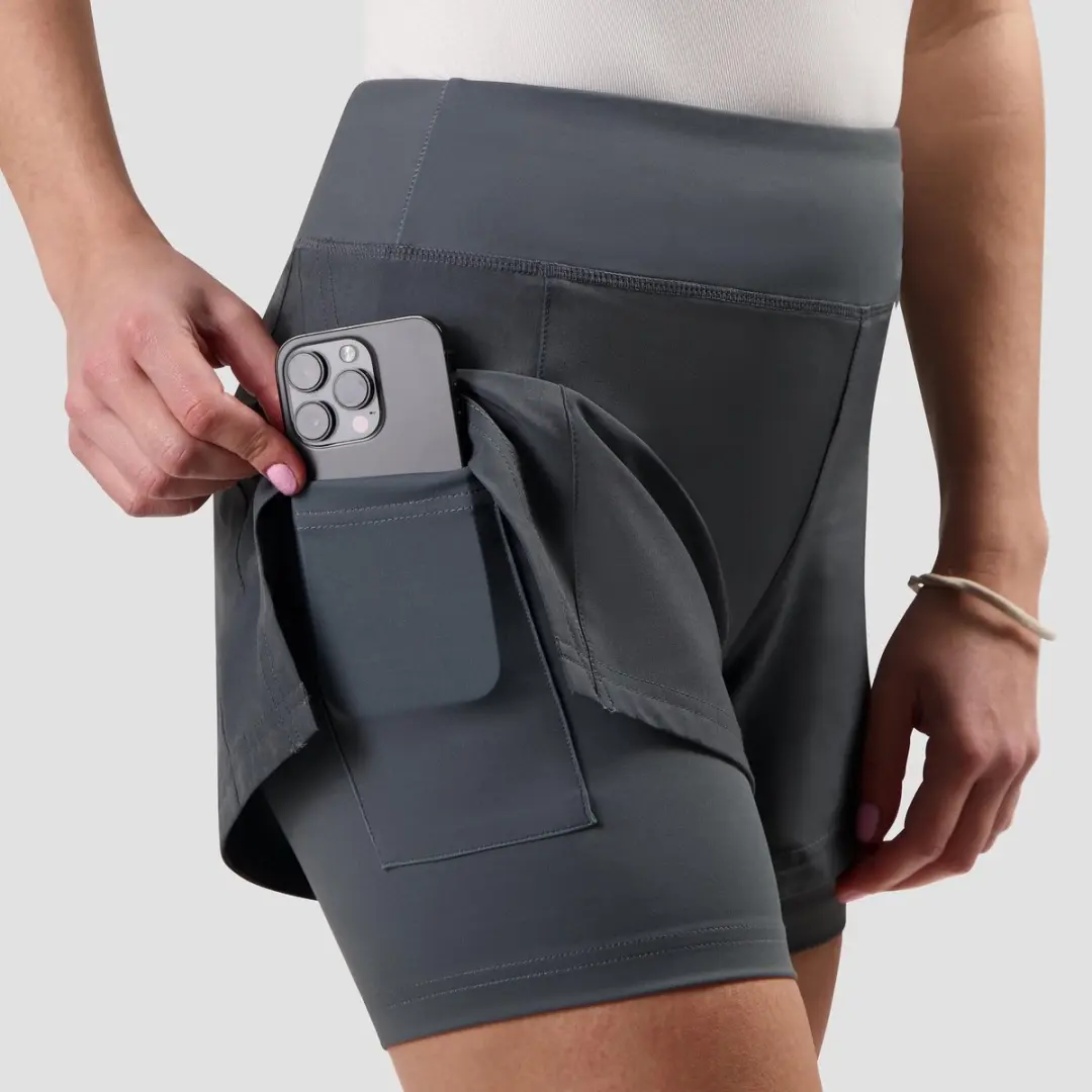 Rogelli Essential Dames Hardloopshort RR2200000 - Grijs - afbeelding 6 van 6