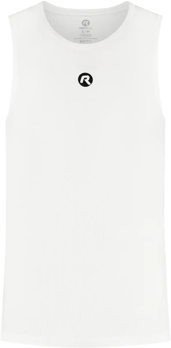 Rogelli Core II Dames/Heren Ondershirt - Mouwloos - L/XL - Wit - afbeelding 6 van 6