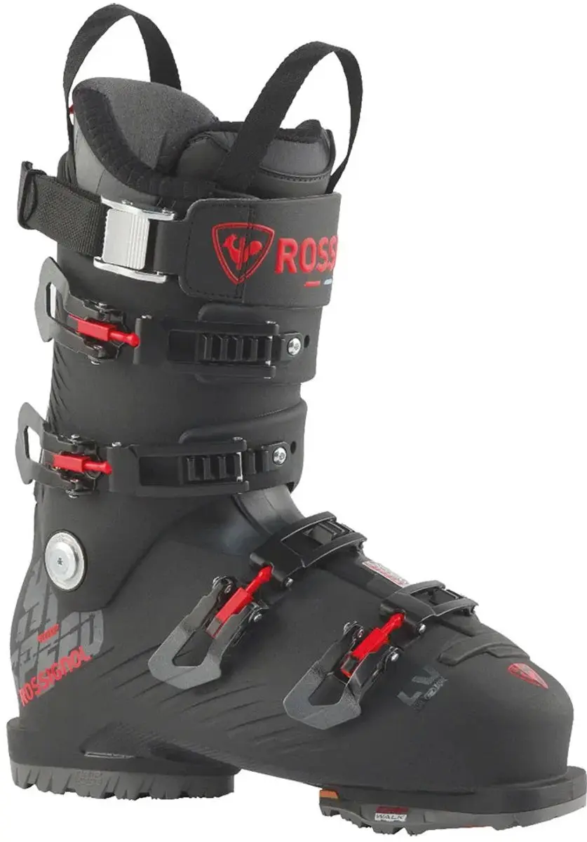 Rossignol Hi-speed Elite 130 Car Lv Gw Alpine Skischoenen Zwart 30.5 Man