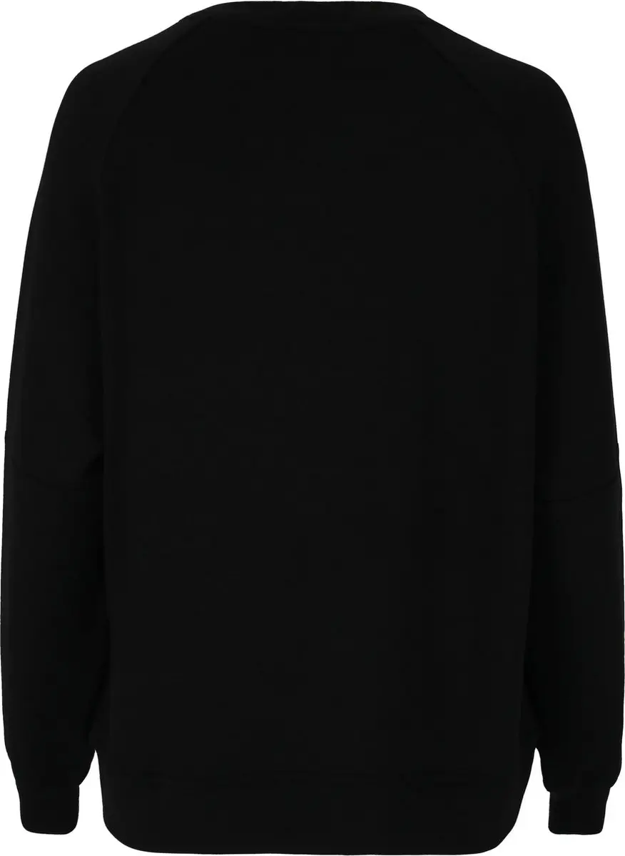 Athlecia Jacey W Crew Neck Sweater Dames - Zwart/Wit - Maat 40
