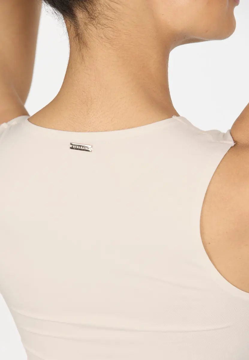 Athlecia Aisari Yoga Top - Maat 34 - Wit - afbeelding 3 van 6