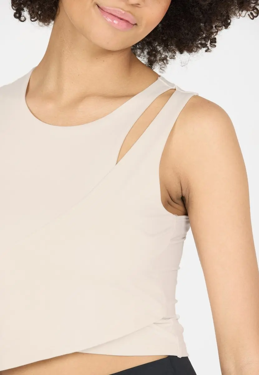 Athlecia Aisari Yoga Top - Maat 34 - Wit - afbeelding 5 van 6