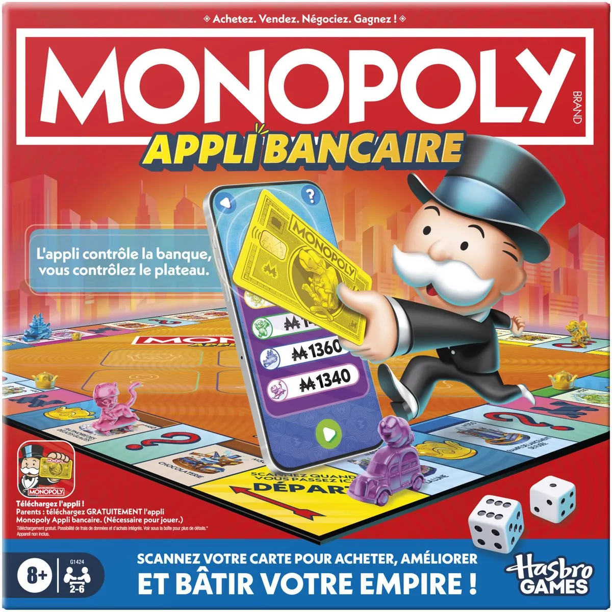 Monopoly Mobiel Bankieren Bordspel - Franstalig