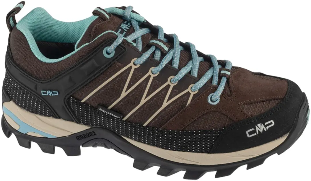 CMP Rigel Low Wmn WP, Vrouwen, Bruin, Trekkingschoenen, maat: 40