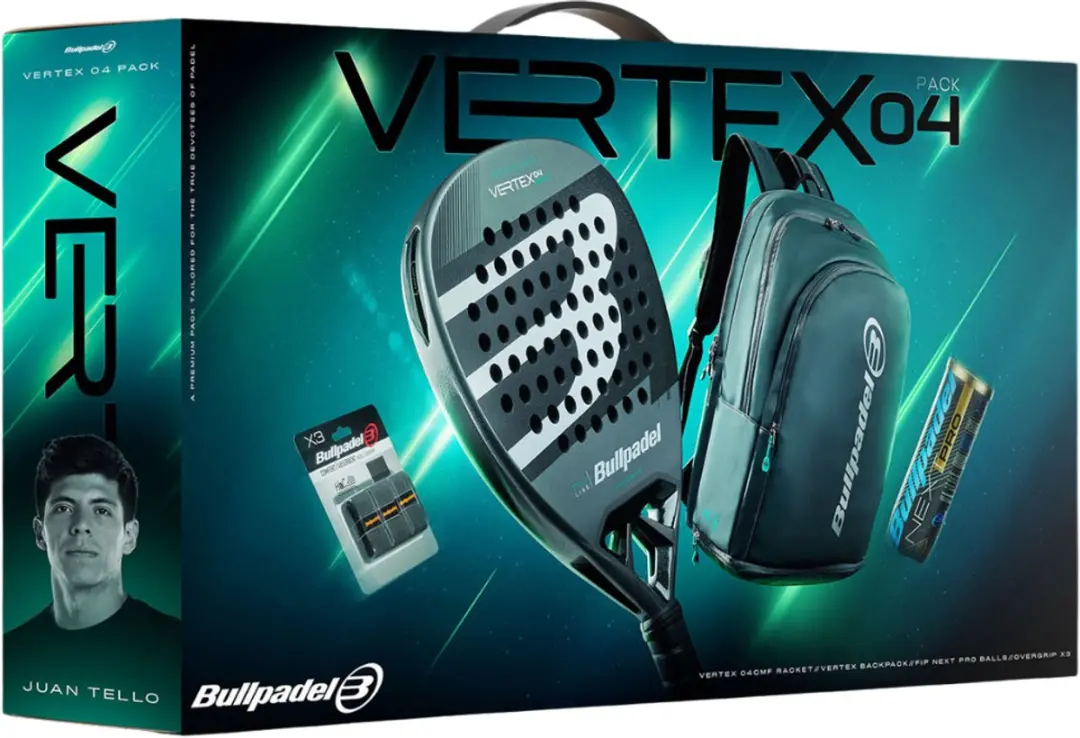 Bullpadel Vertex 04 Padel Pack