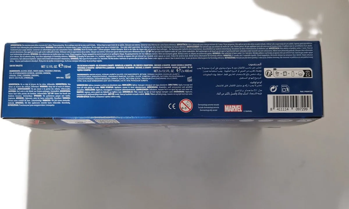 Marvel Avengers Eau de Toilette & Douchegel Set - 550ml