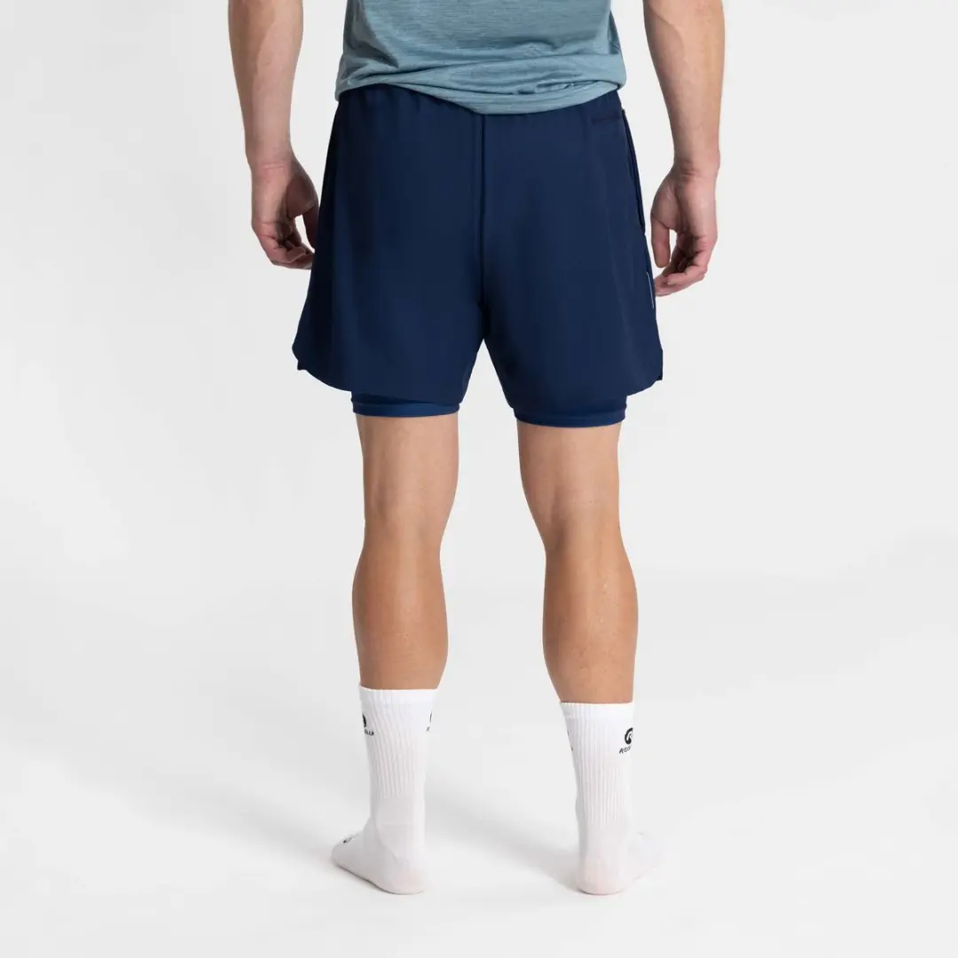 Rogelli Essential Heren Hardloopshort L - Blauw
