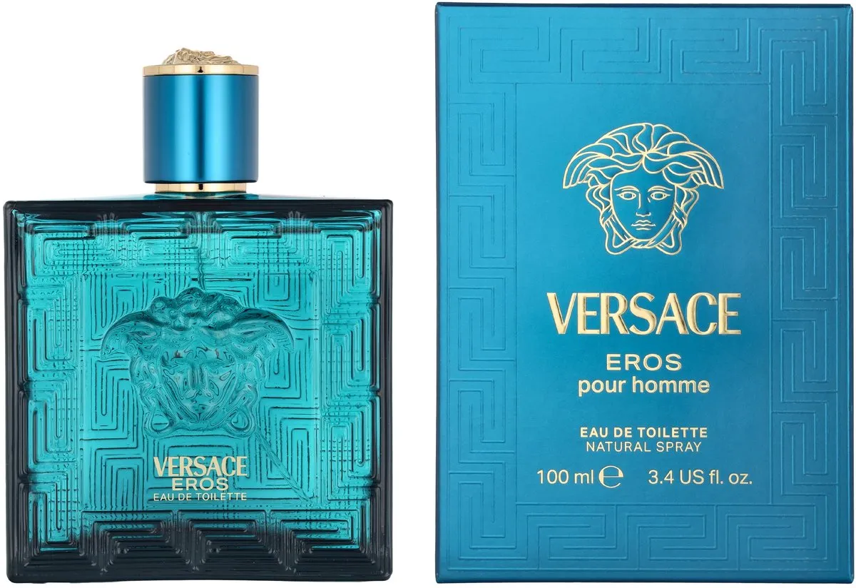 Versace Eros Eau de Toilette Heren - 100ml