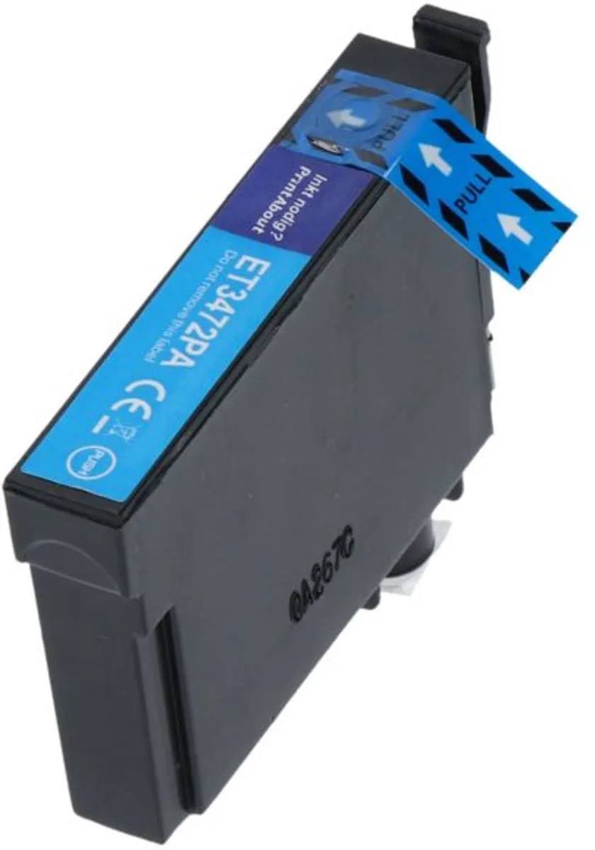 PrintAbout Epson 34XL Cyaan Inktcartridge - 1500 Pagina's