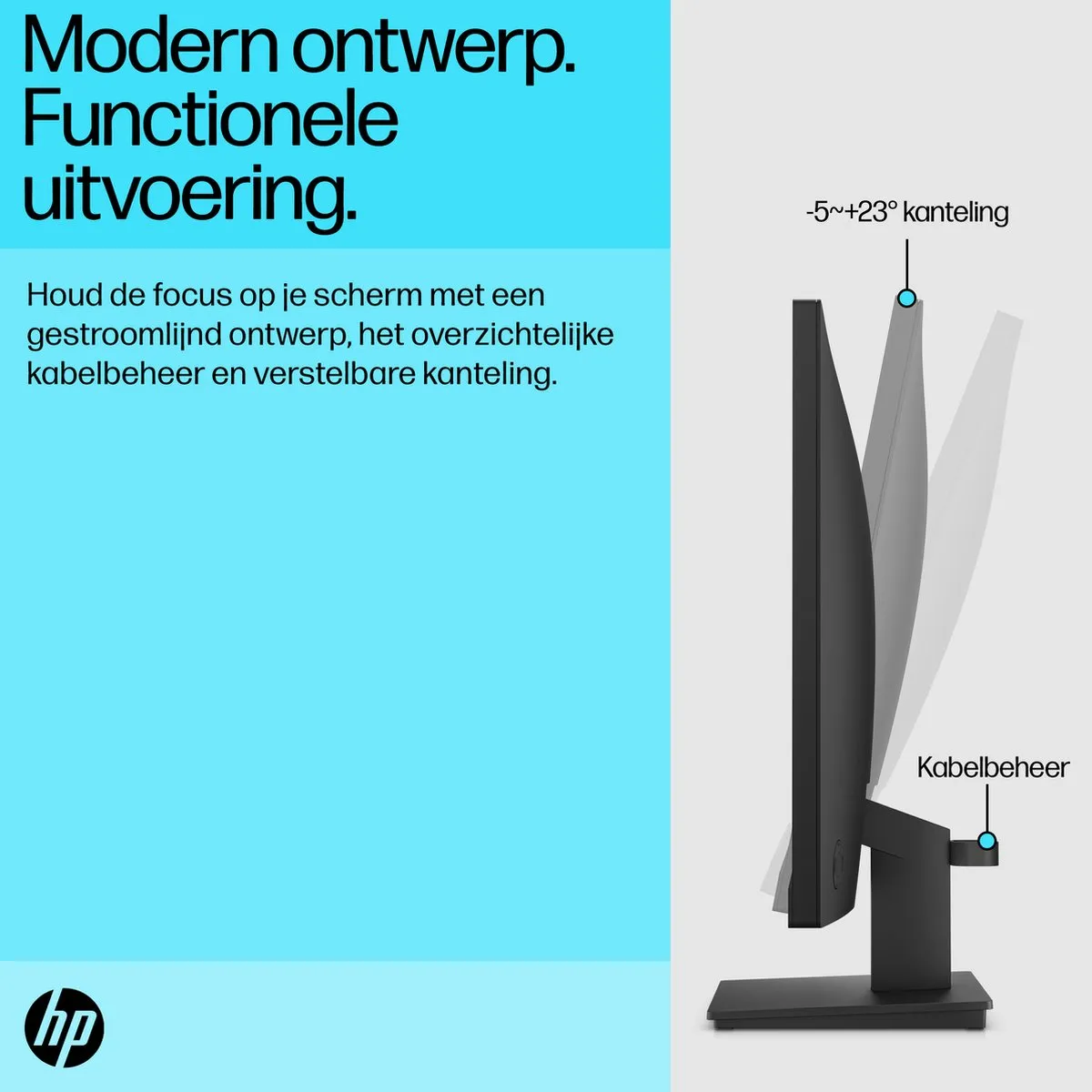 HP V24V G5 Full HD Monitor 23.8 Inch - afbeelding 6 van 6